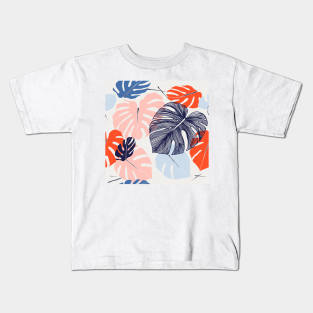 Tropical Plant Design Kids T-Shirt